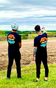 Short Sleeve BMX Orange City shirt