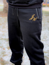 Load image into Gallery viewer, Black &amp; Gold Sweatpants (NEW)