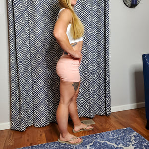 Women's Shorts Peach