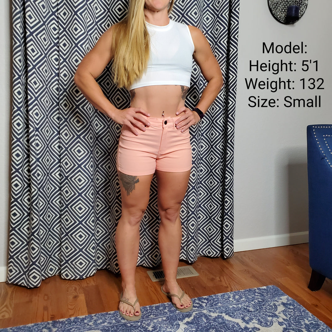 Women's Shorts Peach